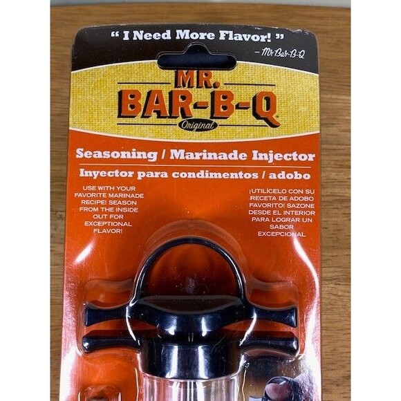 Mr. Bar-B-Q Seasoning and Marinade Meat Injector Stainless Steel Needle 40100X - Picture 6 of 7